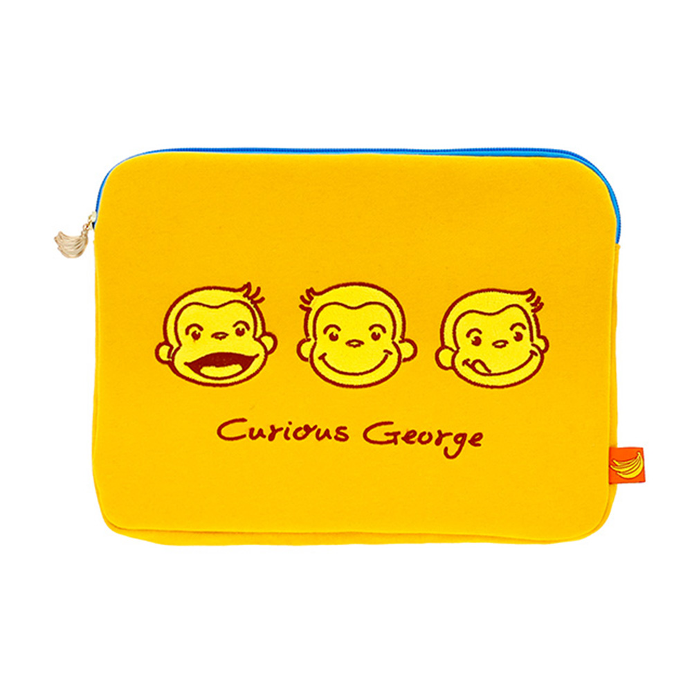 おさるのジョージ タブレットケース フィールハッピー - おさるの