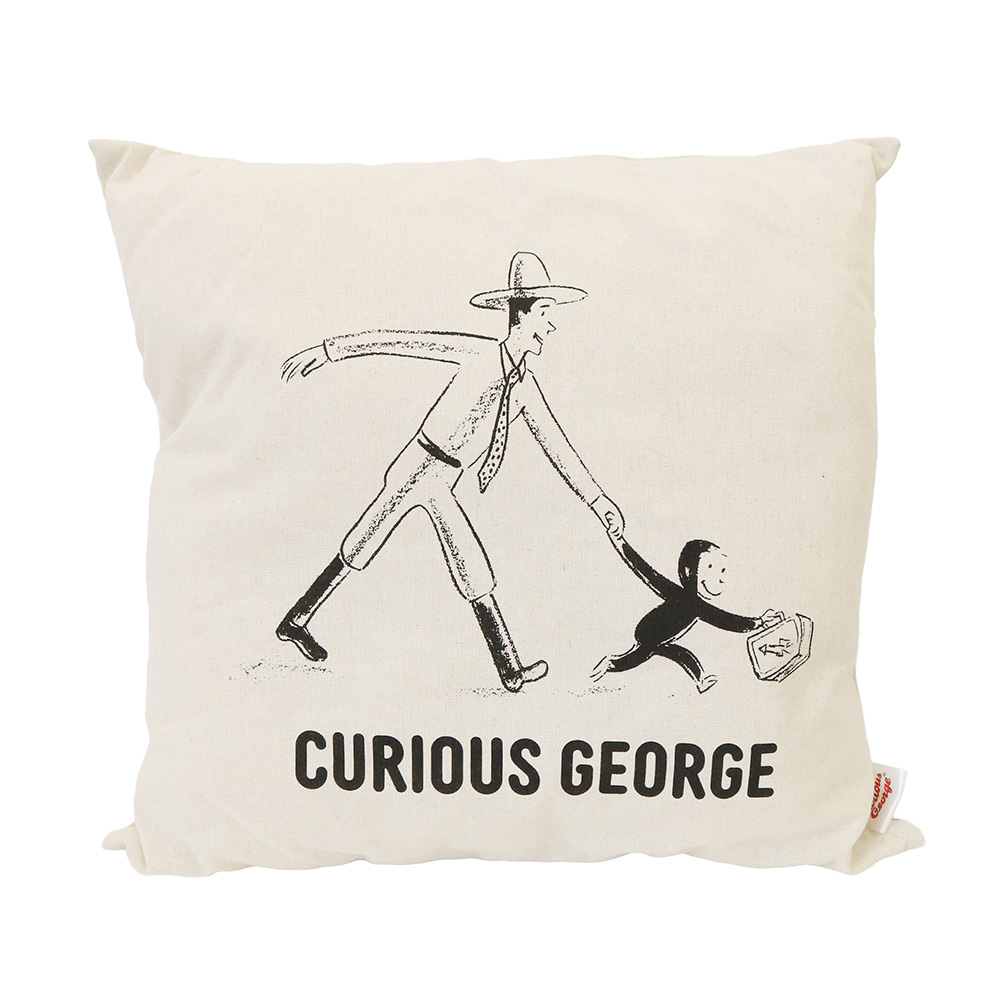 Curious George スクエアクッション - おさるのジョージ公式オンライン