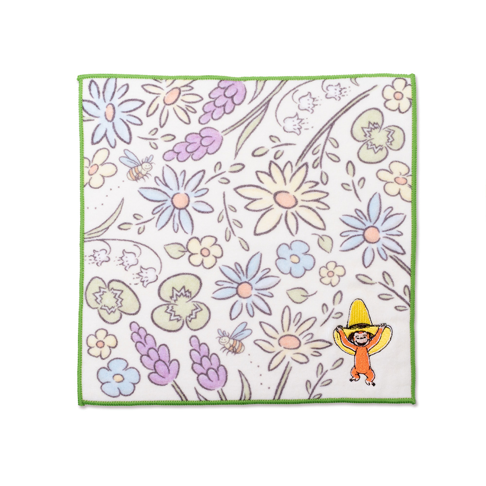 神戸養蜂場×おさるのジョージ タオルハンカチ - おさるのジョージ公式