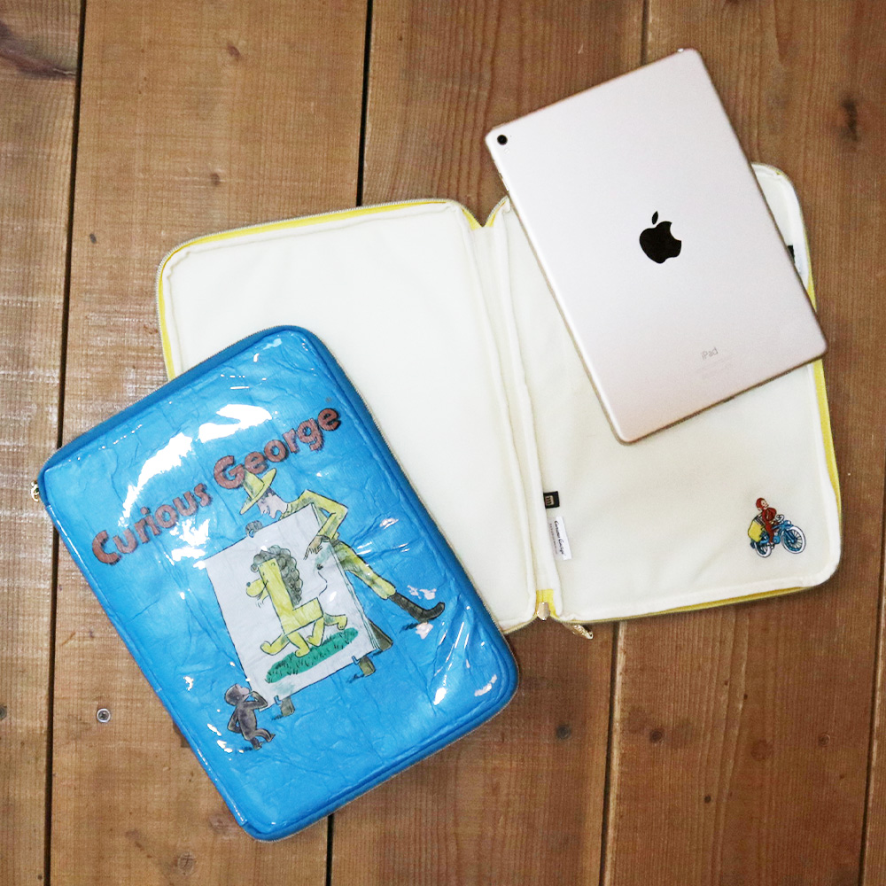 七つの死の種父　ショーケース英語2枚セット おさるのジョージ タブレットケース アルファベット絵本 - おさるの