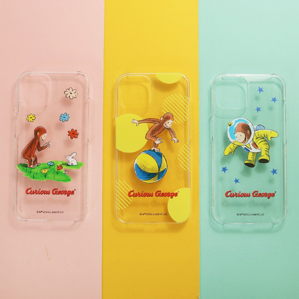 365CURIOUS限定】iPhoneケース 13対応 - おさるのジョージ公式
