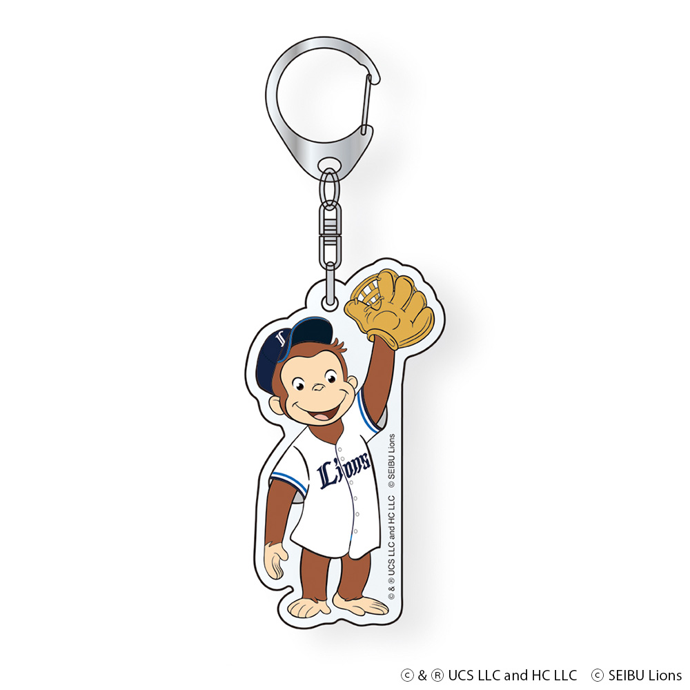 おさるのジョージ オリックス コラボ トートバッグ キーホルダー 塗り絵 セット おさるのジョージ オリックス コラボ トートバッグ キーホルダー