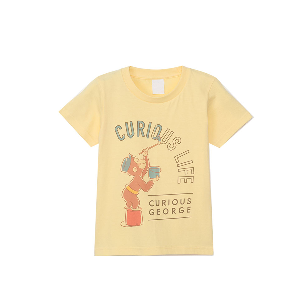Tシャツ おさるのジョージ お絵描き キッズ - おさるのジョージ公式 