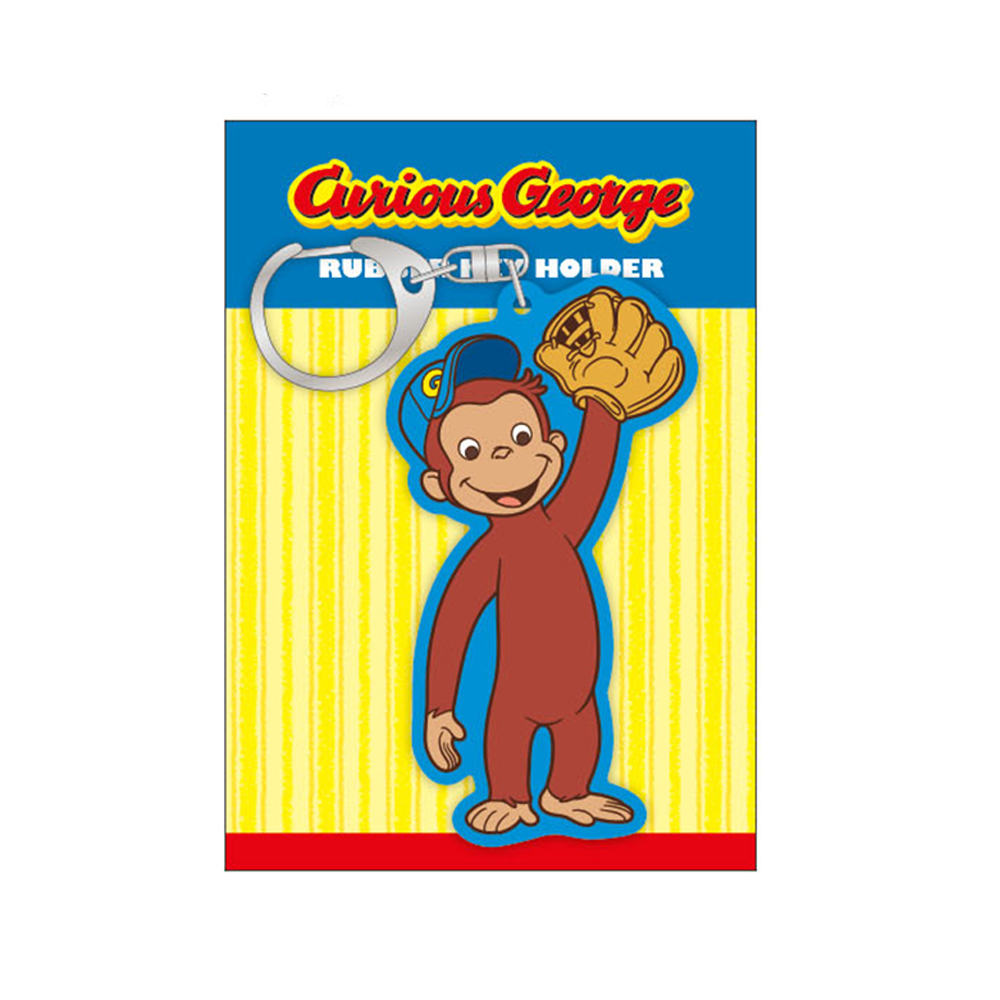 おさるのジョージ ラバーキーホルダー - おさるのジョージ公式 